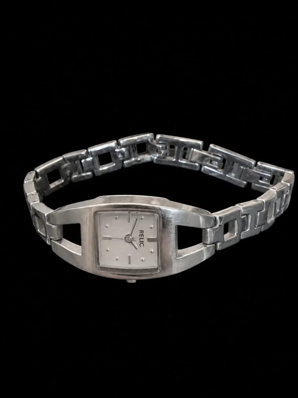 vintage RELIC stainless steel water resistant 100 feet - UNTESTED